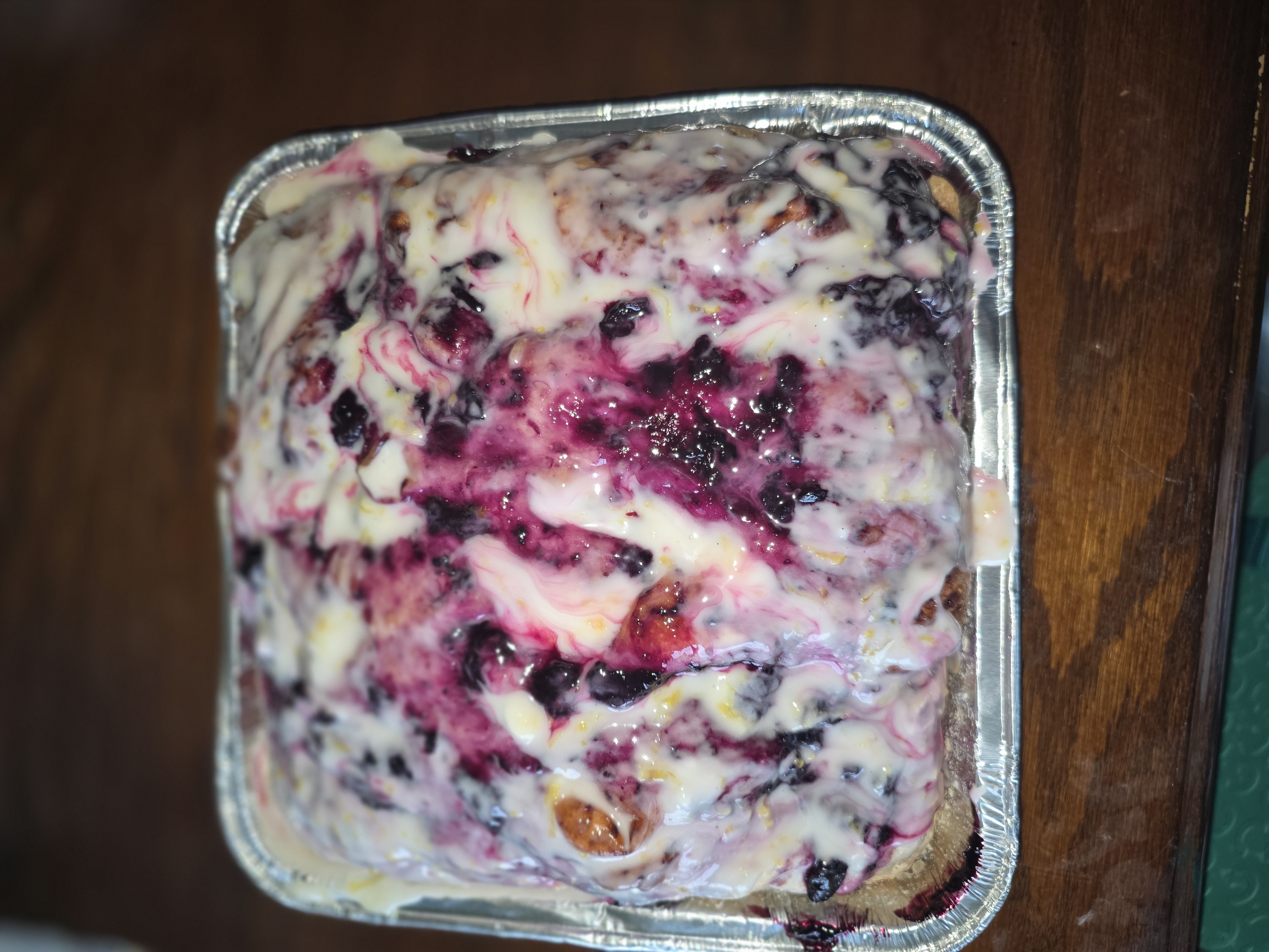 Blueberry Lemon Focaccia