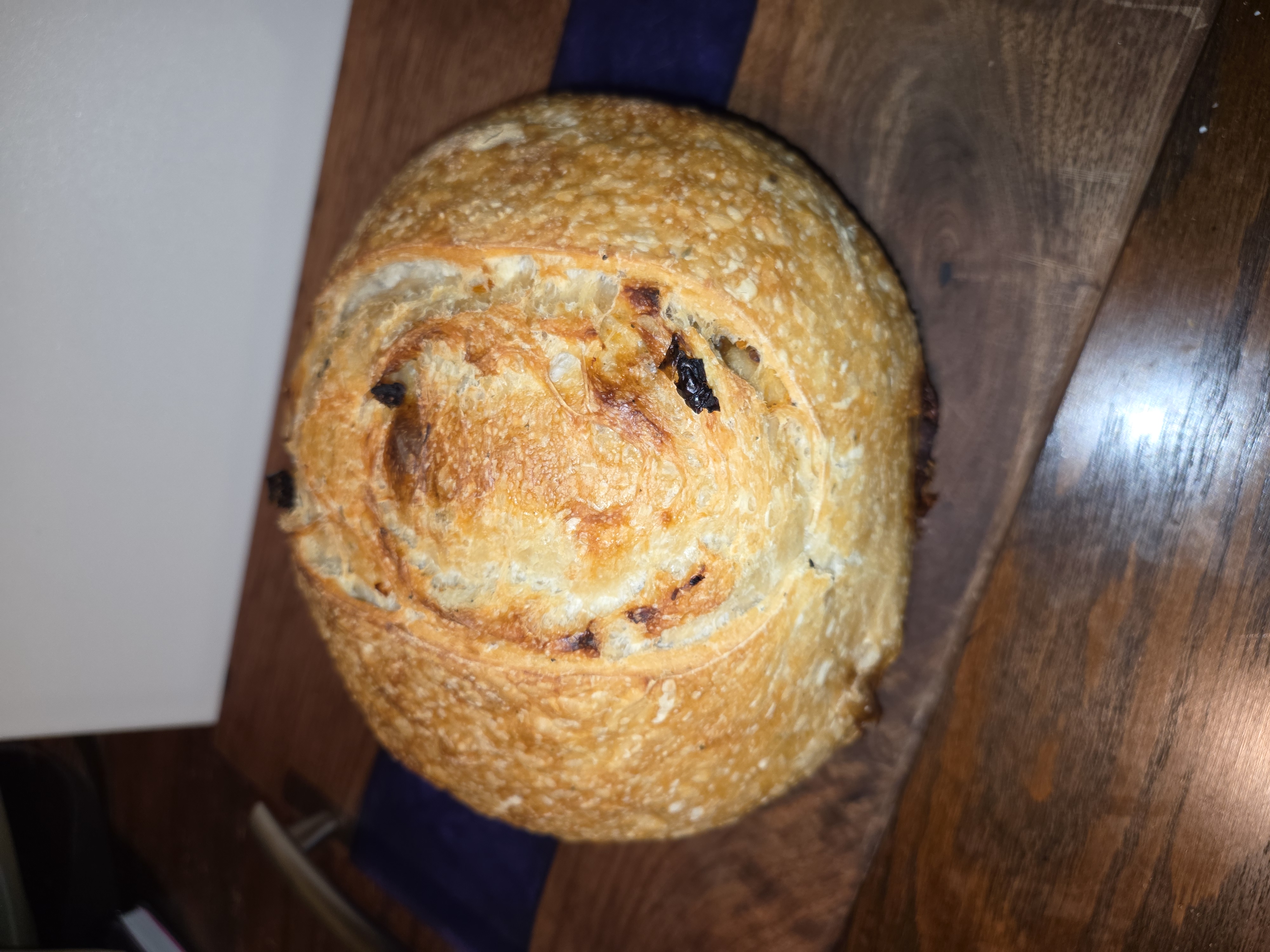 Sun Dried Tomato and Basil Sourdough