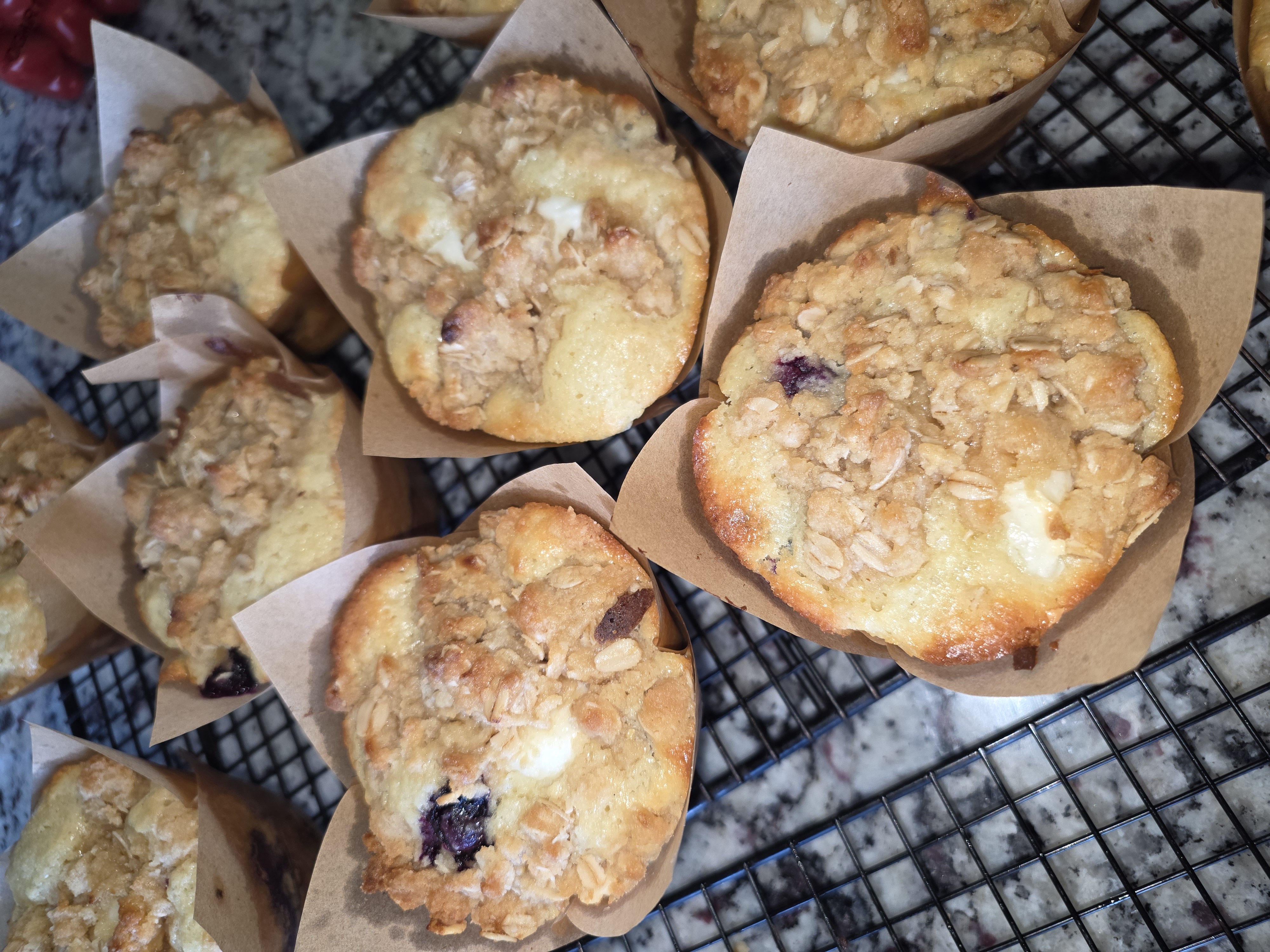 Blueberry Lemon Cheesecake Muffins (4-pack)