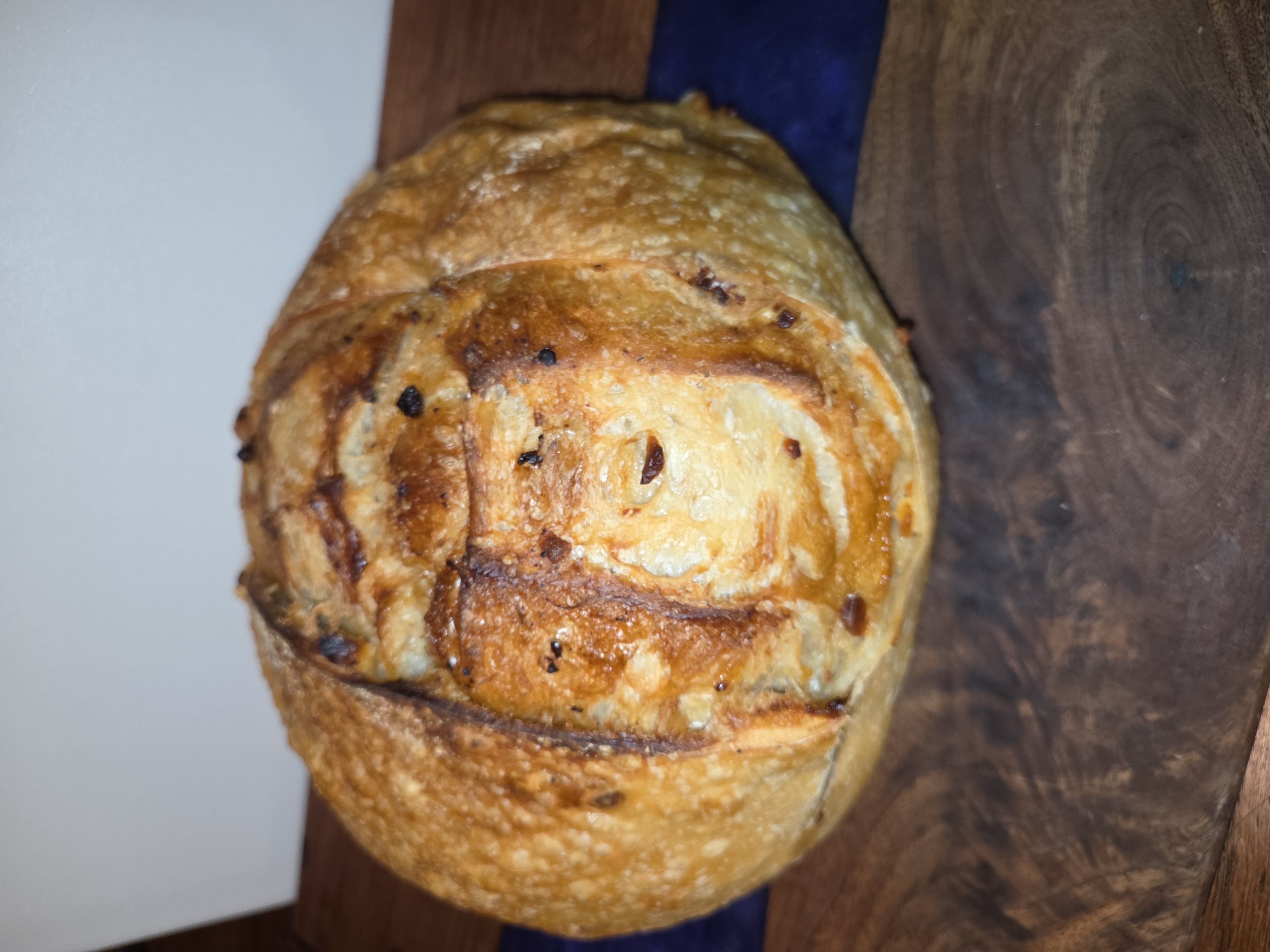 Hot Honey and Feta Sourdough